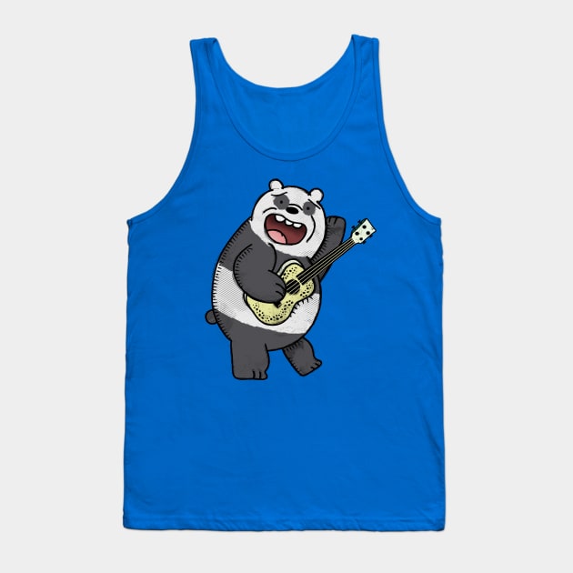 We Bare Bears PANDA Tank Top by LICENSEDLEGIT